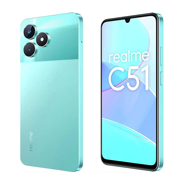 Buy Realme C51 4 GB RAM 128 GB Mint Green Mobile Phone - Vasanth and Co